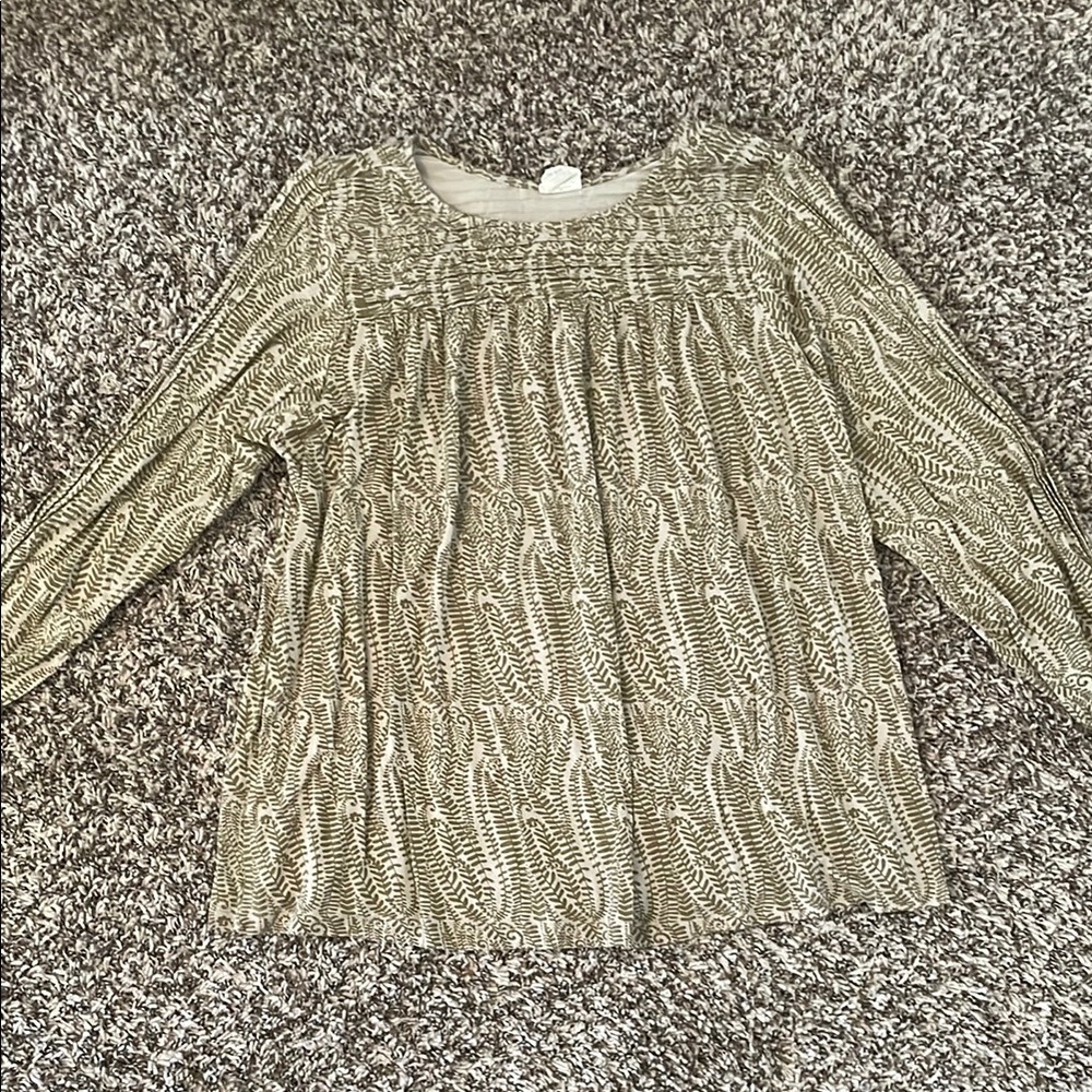 Kate Quinn XS The Woods 3/4 Sleeve Top